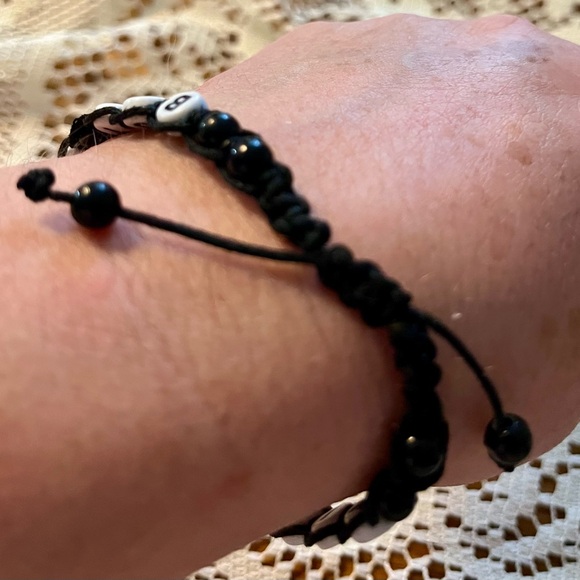 Handmade Taylor Swift BUT DADDY I LOVE HIM Beaded Bracelet - Adjustable - Picture 6 of 7